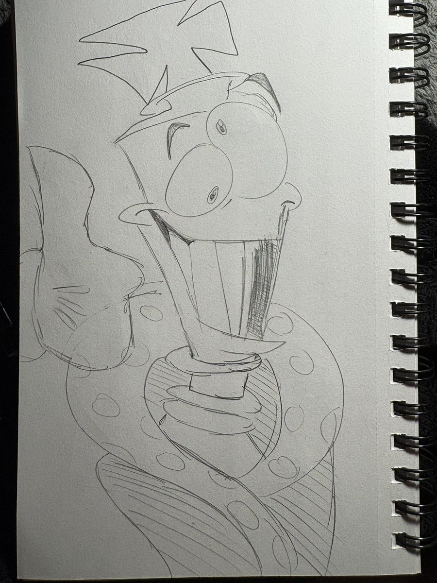 R3ENAH's tweet photo. That one Kinger design by @drawmechantako #kinger #tadckinger #tadc #sketch #videogame #redesign https://t.co/mV8wOLYjvn