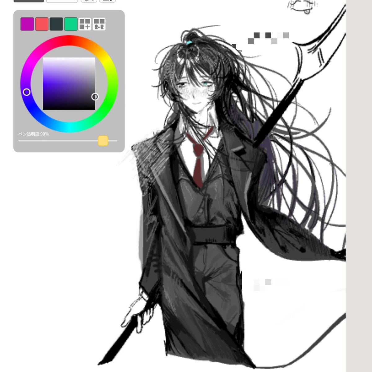 san_555s's tweet photo. 最近絵チャに潜りすぎてる https://t.co/yNZBqDADwb