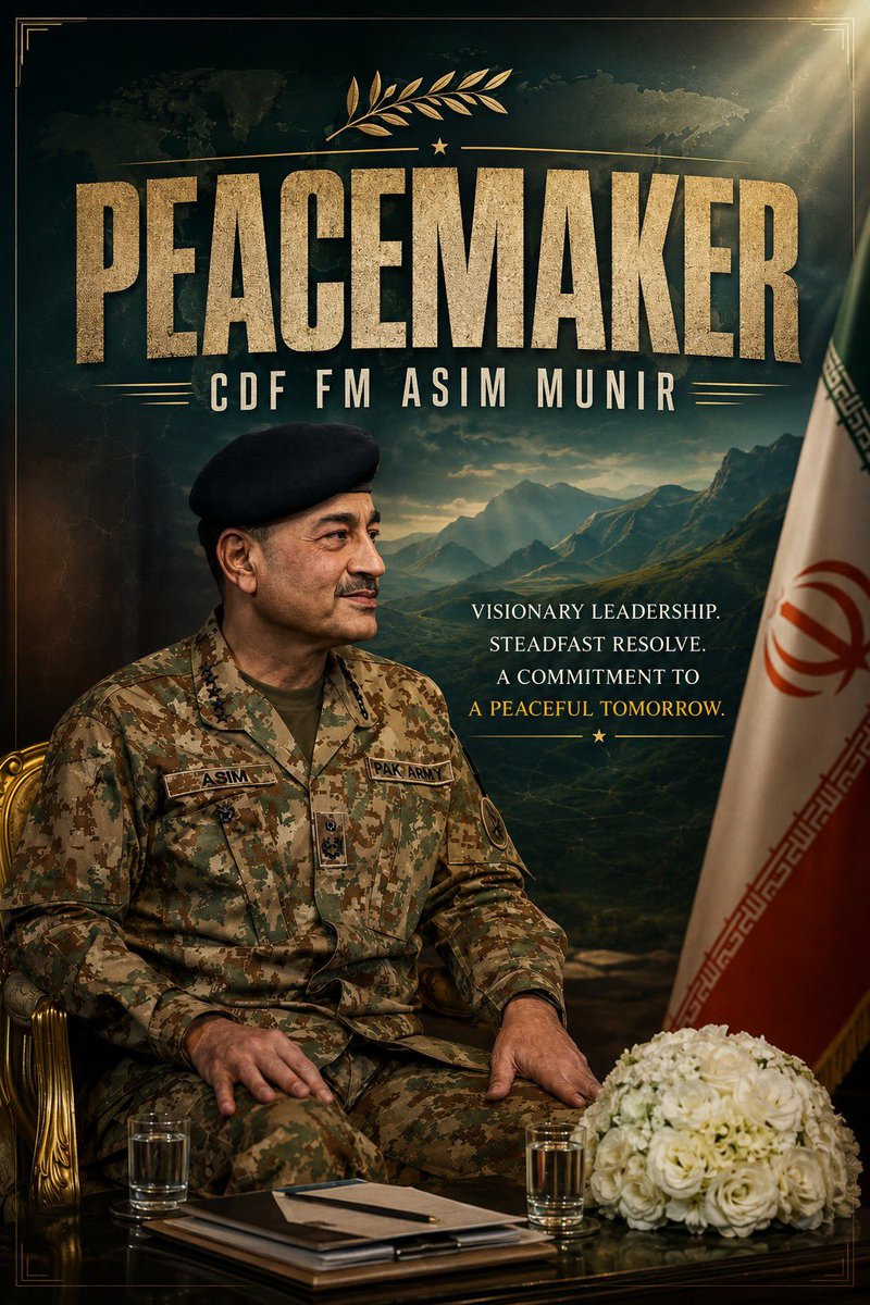 leezaybelle's tweet photo. Pakistan’s defense remains strong under CDF Asim Munir, whose focus on stability and peace continues to inspire confidence. #CDFLeadingPeace #FMAsimMunirPrideOfPak #PakStandsWithCDF #FMAsimMunirForPeace #FMAsimMunirPeacemaker https://t.co/akfgO9V5Ud
