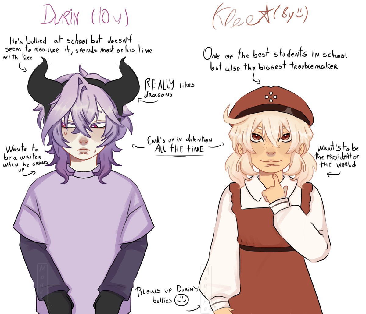 Mouche_lyy's tweet photo. Heyy, here's my #scarabedo family moddern au hcs (also, maybe I'll do an babysitting au... Hehe) 

#albescara #durin #klee https://t.co/Luc0UGDXyv