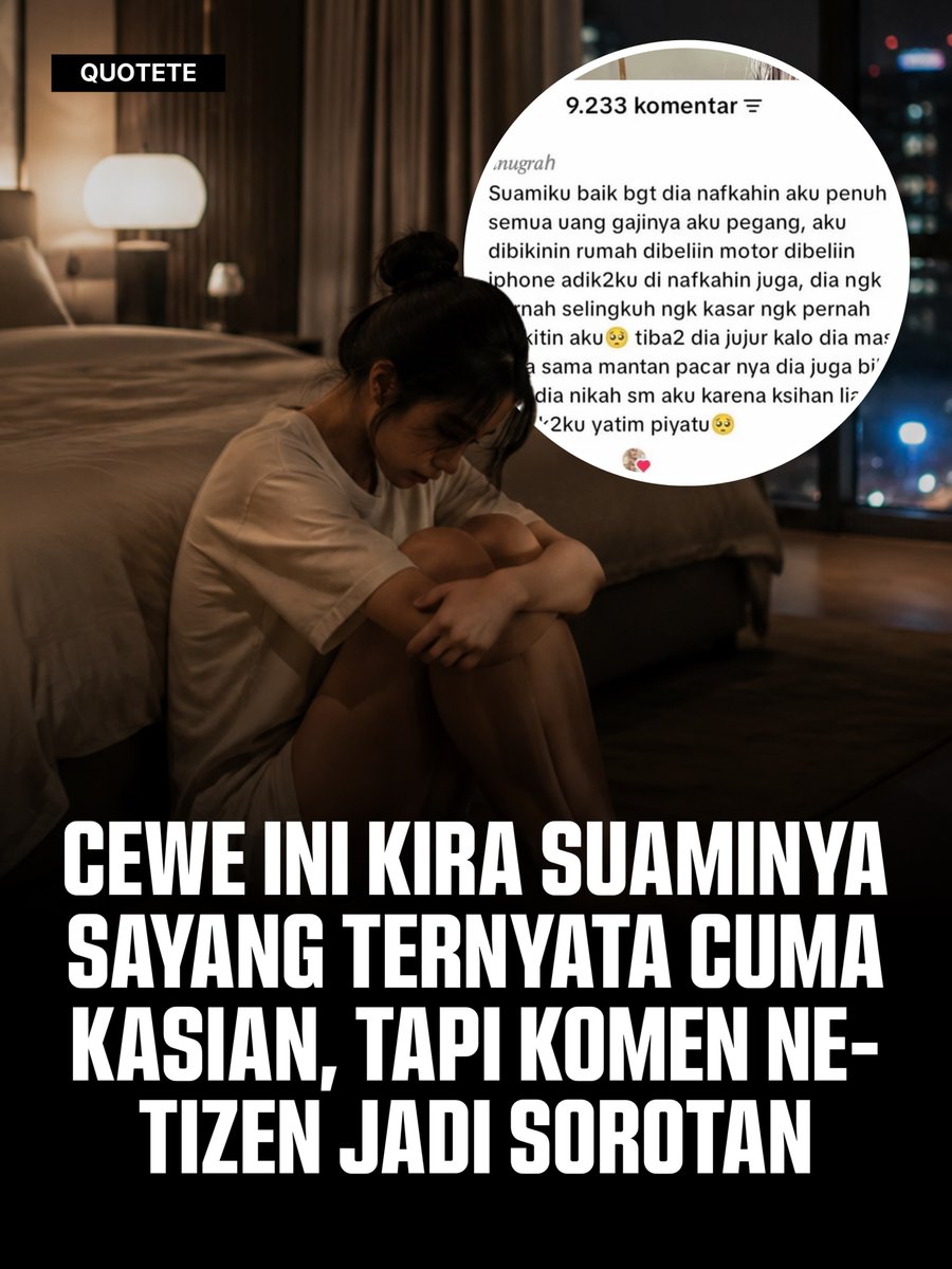 GoodRecom's tweet photo. Emang bener yaa, cinta paling tulus tuh dari rasa kasihan?? https://t.co/K9x2UJATrx