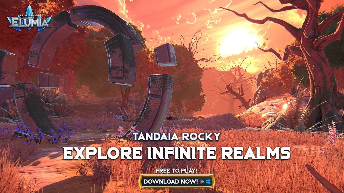 PlayElumia's tweet photo. A new realm awaits beyond the horizon.
Adventure begins with a single step.

Download now on the App Store and Google Play. https://t.co/mCp4IaSz0q