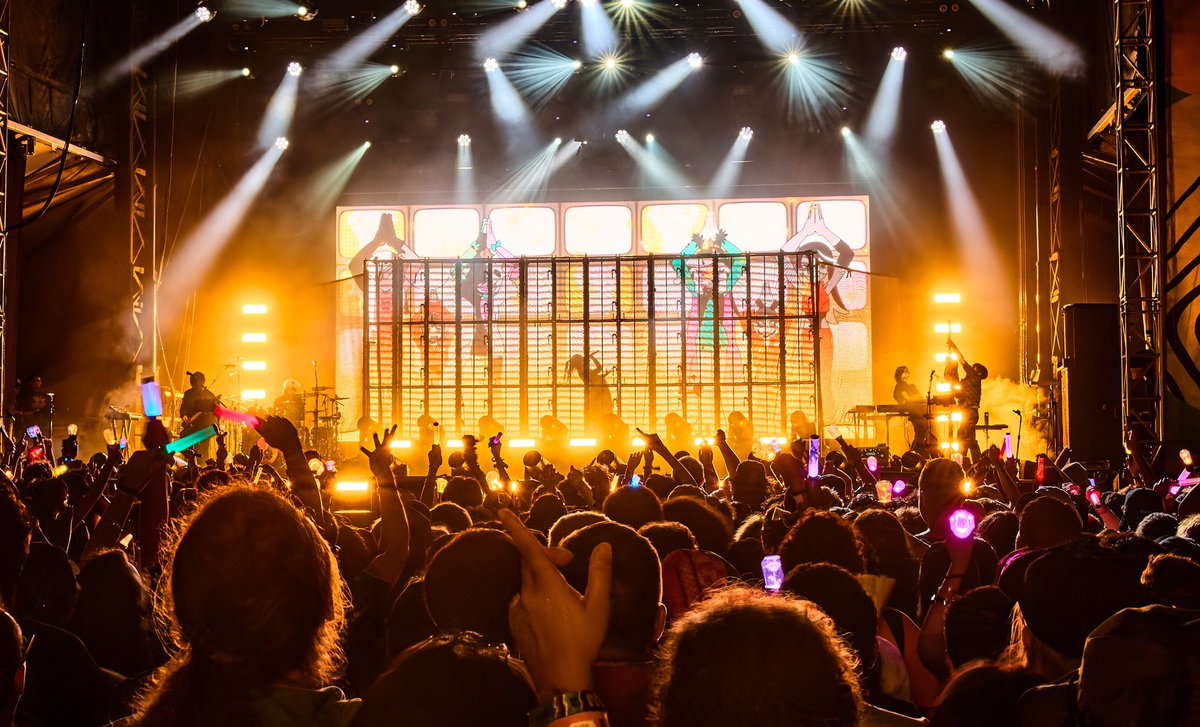 PopBase's tweet photo. Ado shares message after her performance at Lollapalooza: 

“Yesterday I performed at Lollapalooza.
It was my first time performing at an overseas festival, so I was really nervous, but I had a blast! See you all again soon.” https://t.co/uFv4wa9VnS