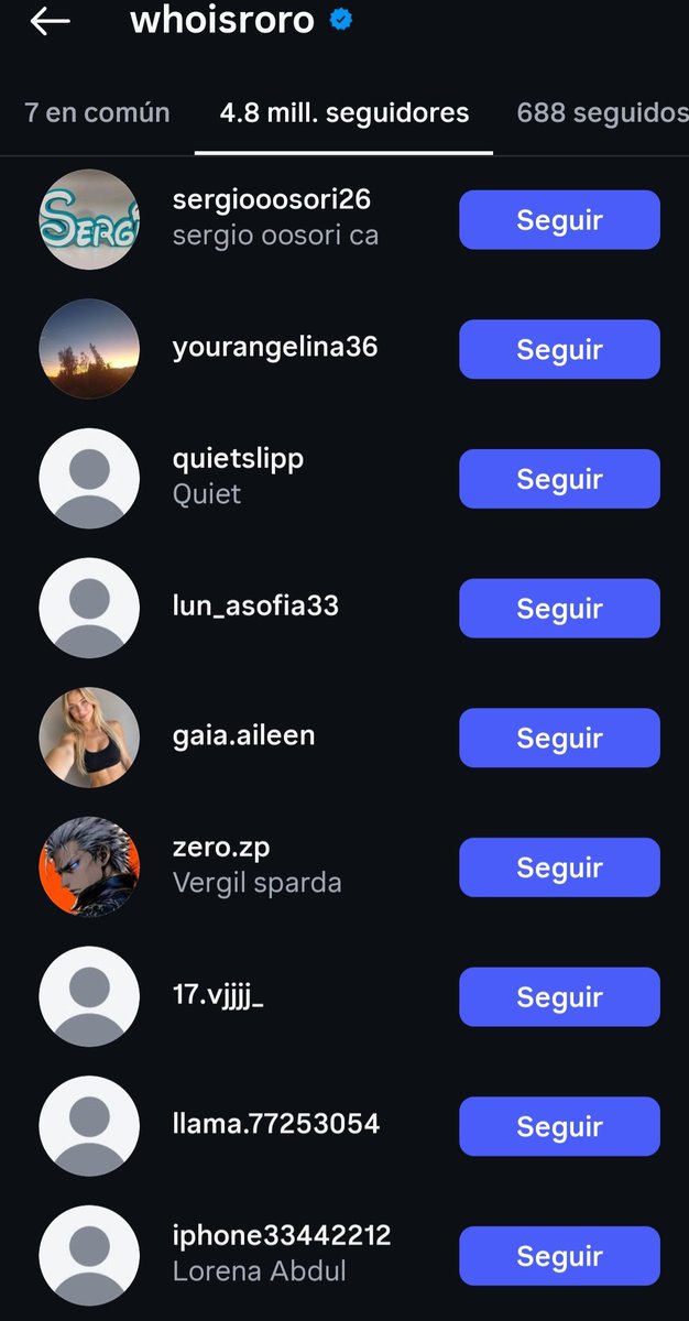 fernanda_0222's tweet photo. @fley_es Alguien ha notado que los seguidores que tiene Roro son bots? https://t.co/jC3sTjtPy8