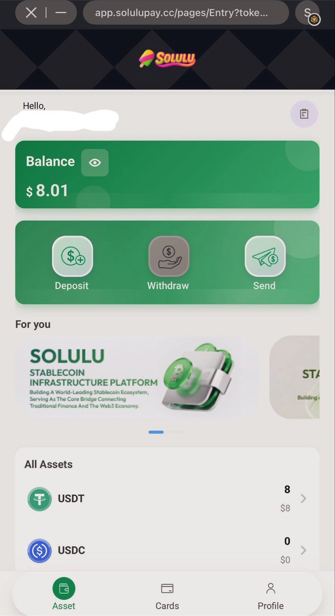 soluluUSA's tweet photo. This is a fraudulent platform. We have never owned or operated the domain https://t.co/ckivIFxfv7.  Our only official domain is: https://t.co/abtwJw4BL5  ……

这是一个虚假的平台，我们从来没有https://t.co/ckivIFxfv7的域名！我们唯一的域名是:https://t.co/abtwJw4BL5 …… https://t.co/eterLcZnc4