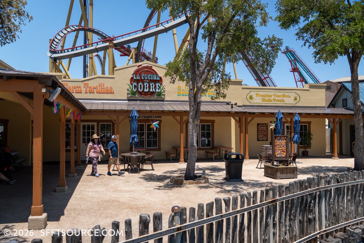 AmusementSource's tweet photo. We finally had the opportunity to try La Cocina de Cobre, Six Flags Fiesta Texas' newest restaurant...and it was delicious!
🌮 https://t.co/mnodbgUsPp
#SixFlagsFiestaTexas #TexMex #ThemePark #Food #SanAntonio #SFFTSource #AmusementSource https://t.co/2fHivGPcXn