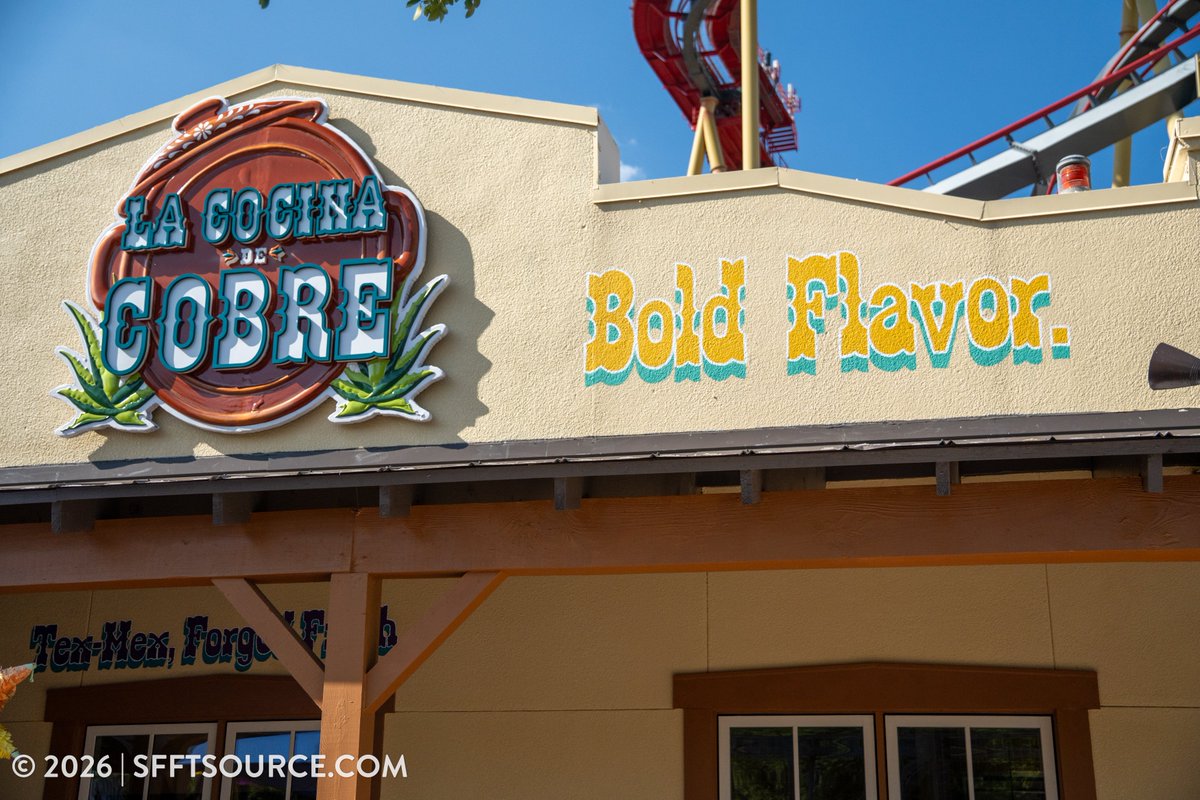 AmusementSource's tweet photo. We finally had the opportunity to try La Cocina de Cobre, Six Flags Fiesta Texas' newest restaurant...and it was delicious!
🌮 https://t.co/mnodbgUsPp
#SixFlagsFiestaTexas #TexMex #ThemePark #Food #SanAntonio #SFFTSource #AmusementSource https://t.co/2fHivGPcXn