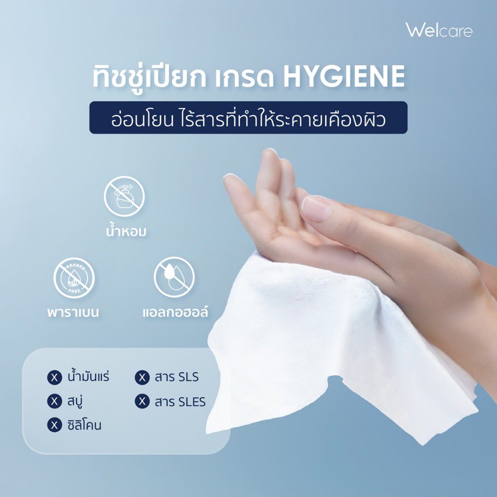 deaw_squall's tweet photo. ทิชชู่เปียกขนาดพกพา Welcare Mini Hygienic Wet Wipes 8 ห่อ/แพ็ค ทำความสะอาดผิว สูตรไฮจีนิคไวพส์
.
ราคาพิเศษ ซื้อแล้ว���ุ้ม
🛒 ช้อปเลย : https://t.co/ak40EpjgRb
.
#ทิชชู่เปียก #ทิชชู่เปียกขนาดพกพา #Welcare #สินค้าขายดี https://t.co/bArMwyTbUL