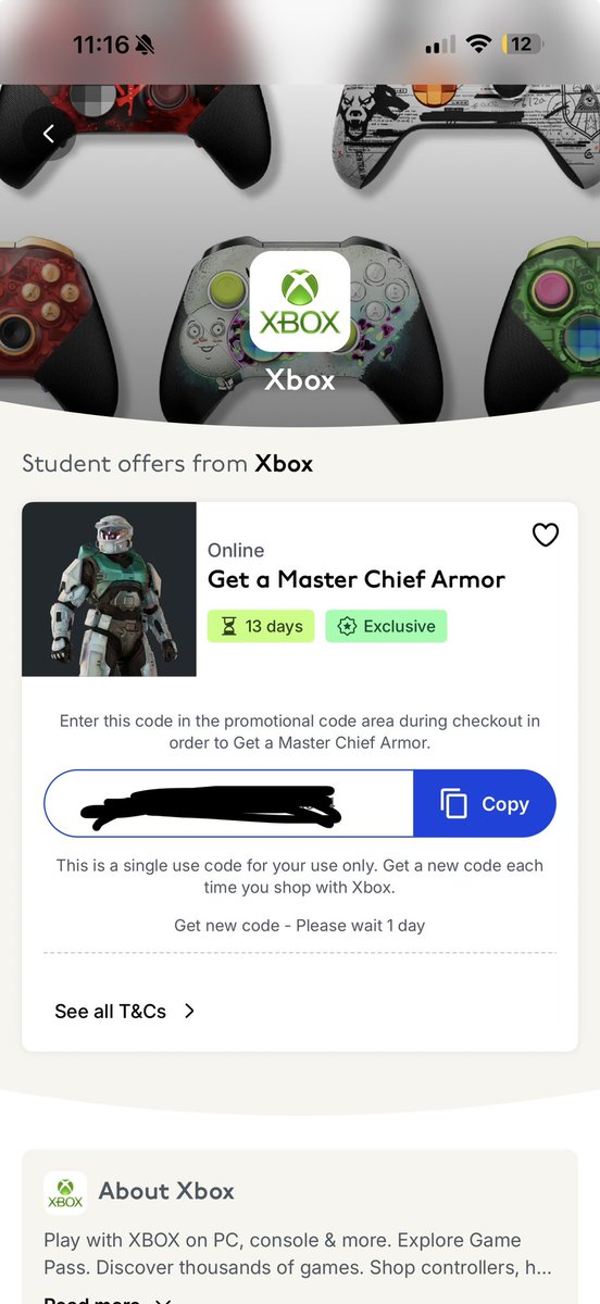 MCMC_founder's tweet photo. Just got my unidays skin refresh code.

Selling it. MSG me

Shadow frost armor https://t.co/2z1sQUtEjD