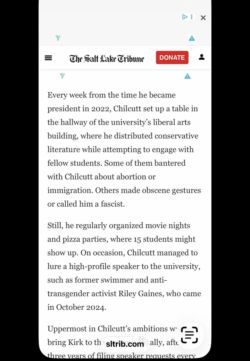 SammyTherese's tweet photo. Weird how after three years of asking #charliekirk last minute the #tpusa team decided to shoe horn in a campus stop -first one at #uvu - setting prepping - I wonder who Tyler Robinson spoke with on campus that day according to the testimony at prelim - could it be Caleb? Who was happy to sit for a news spread and get awarded by #erikakirk and conservative influencers ? @BasedSamParker @baroncoleman @DiligentDenizen @MuppetMasher @ProjectConstitu @RealCandaceO