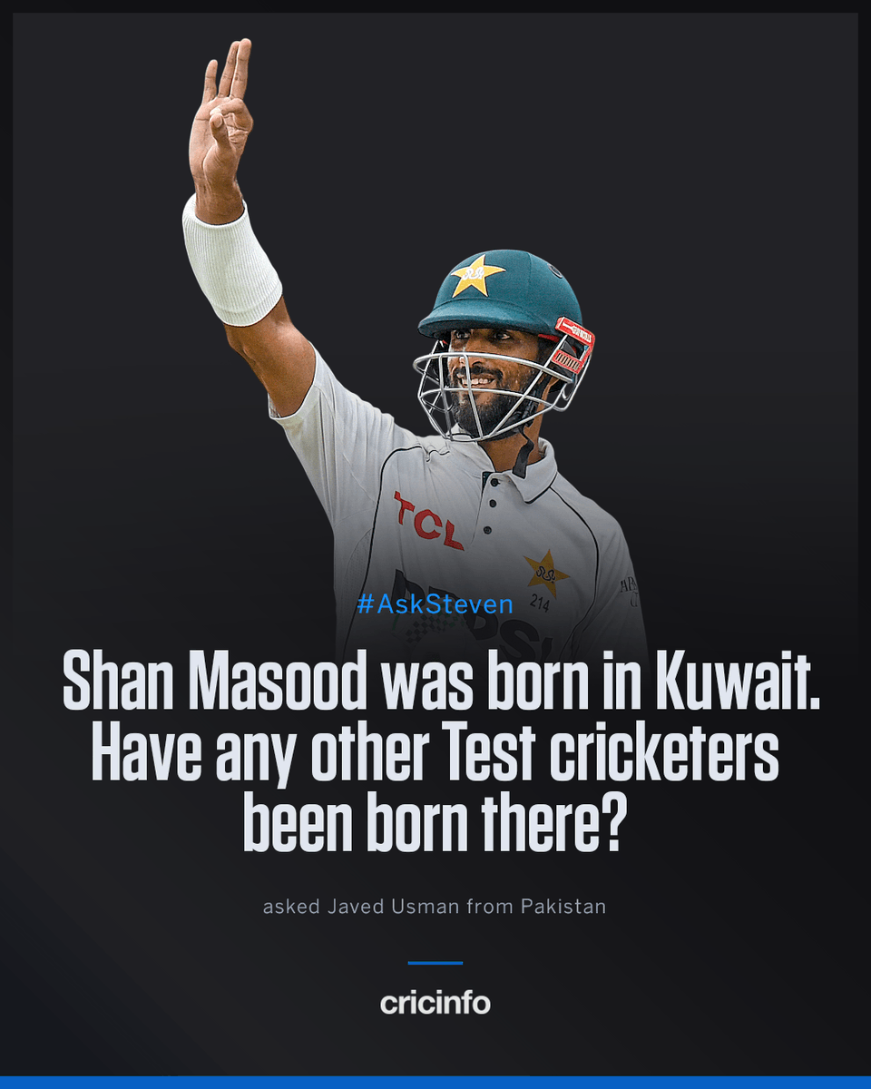 cricinfo's tweet photo. Get the answer on the latest #AskSteven: https://t.co/HNONsQxag0 https://t.co/vXVF5KzPS6