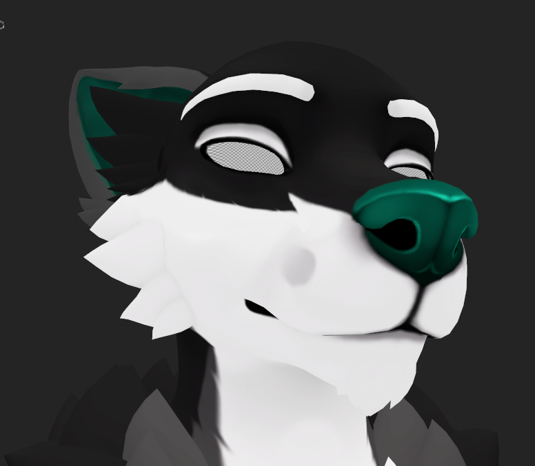 GhulMonster's tweet photo. We commissioned my bestie @GenesisK3_FA  for my husband's updated model edits. His casual is ready to use so I redid his nose texture to look more canine.

#furry #furryart #furryartist #anthro #substance #vr #vrchat #vrc https://t.co/k9d02pYW3O