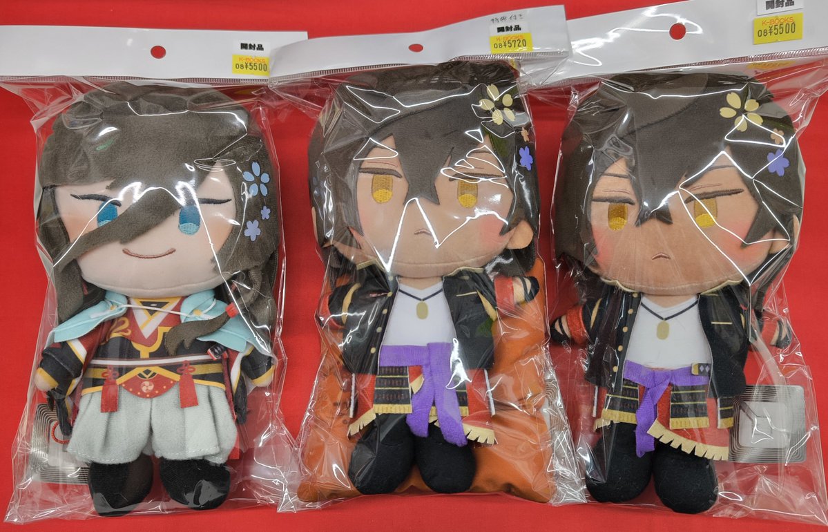 入荷情報】 刀剣乱舞 より わんぱく！刀剣乱舞 ぬいぐるみ (開封品) 大