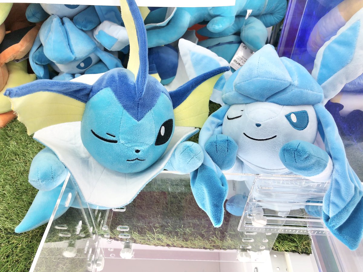 GiGO_Chiryu's tweet photo. 【新景品入荷情報✨】

本日より当店に

ポケットモンスター 
もふぐっとぬいぐるみ イーブイフレンズ
~サンダース・ブースター~おひるねver.
~シャワーズ・グレイシア~おひるねver.

入荷いたしました♪

皆様のご来店心より
お待ち致しております✨

#ポケットモンスター
#GiGOギャラリエアピタ知立 https://t.co/OQlNbV4dcZ