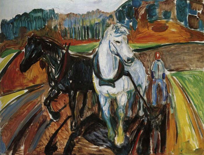 artistmunch's tweet photo. Horse Team, 1919 #artbots #munch https://t.co/UqvraCRy6k