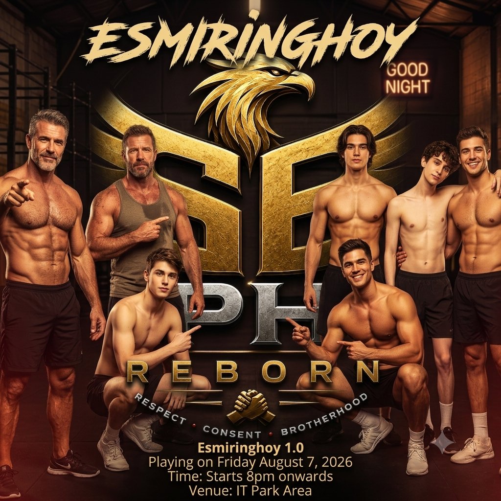 sbph_2026's tweet photo. 📣 THE WAIT IS OVER!
Get ready for Esmiringhoy 1.0 by SB PH REBORN! 🔥 Ultimate lineup of daddies, twunks, &amp; twinks
SLOTS AVAILABLE:
• 10 Tops
• 10 Versa
• 10 Bottoms
📅 Aug 7, 2026 | 8PM
📍 Cebu City
📩 DM us to secure ur slot

#altercebu #altermandaue #altercdo #altermanila https://t.co/7kaWAFdk20