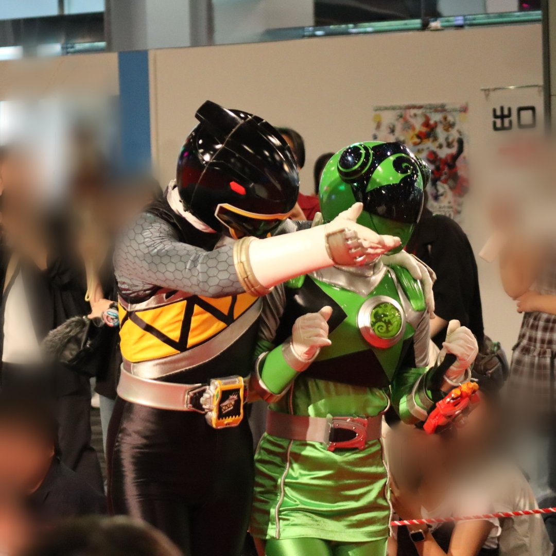 BELLE_TIGER_'s tweet photo. やってんな？！ほんとにやってんな？！

 #スーパーヒーロー夏祭り
 #スーパーヒーロー夏祭り2026 https://t.co/ZfnNieZHuB