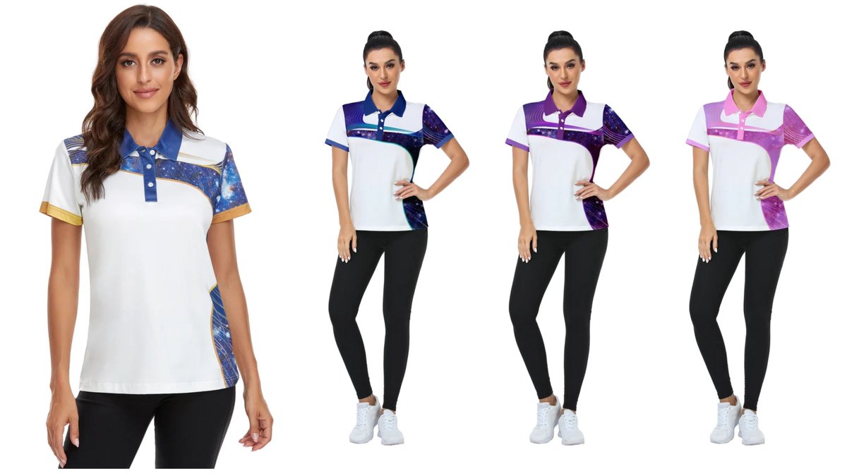 Geeklighting24's tweet photo. Play in Style. Shine on the Course. 🌌⛳

Stand out with a galaxy-inspired polo designed for women who want performance and style in one look.

🔥 25% OFF — Sale 2026
✨ Add 2 Items &amp; Get 15% OFF
🚚 FREE SHIPPING on orders of $100+

#Geeklighting #GolfPolo #WomensGolf #GolfStyle https://t.co/qhK7pKm9qC