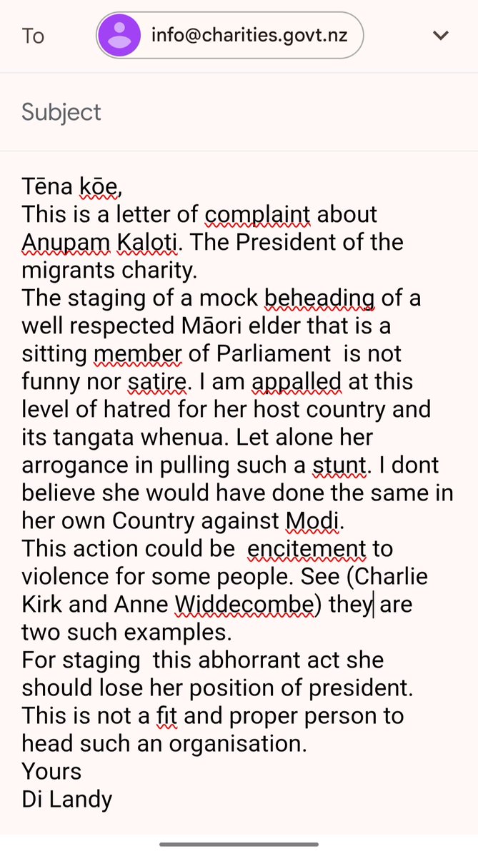 CallMeAl_KPSS's tweet photo. Flick the Charities Commission an email
I have

#DeportAnupamKaloti https://t.co/nnm0PSx2Oj