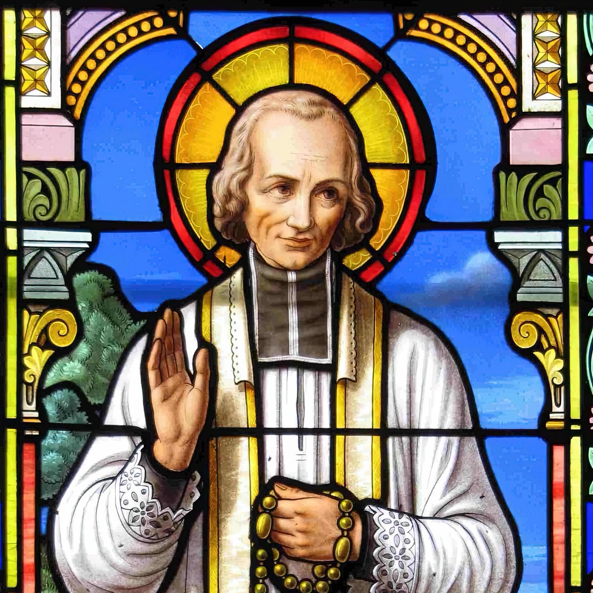DioceseMonaco's tweet photo. #saintdujour 

Saint Jean-Marie Vianney († 1859)

Curé d'Ars https://t.co/yRLeGXmRnz