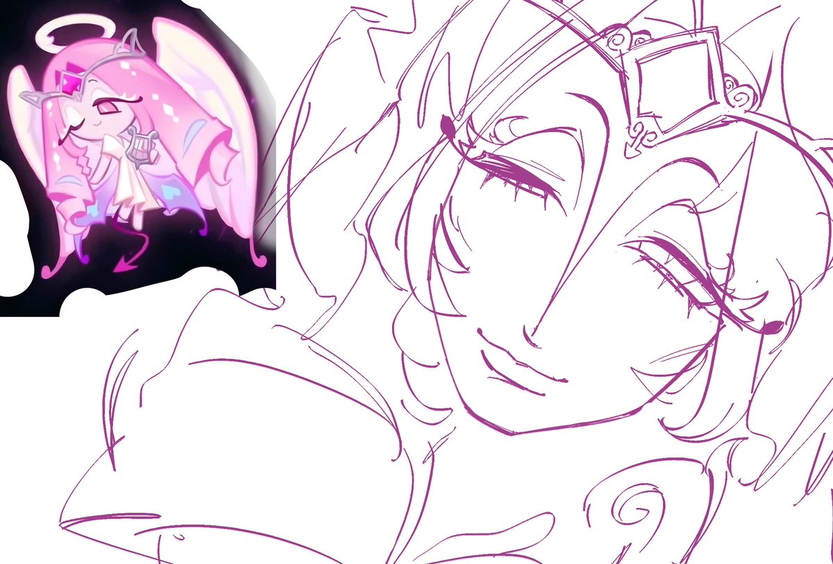 fujimousee's tweet photo. Extra old Eternal Sugar wip #crk https://t.co/r05blwpA7l