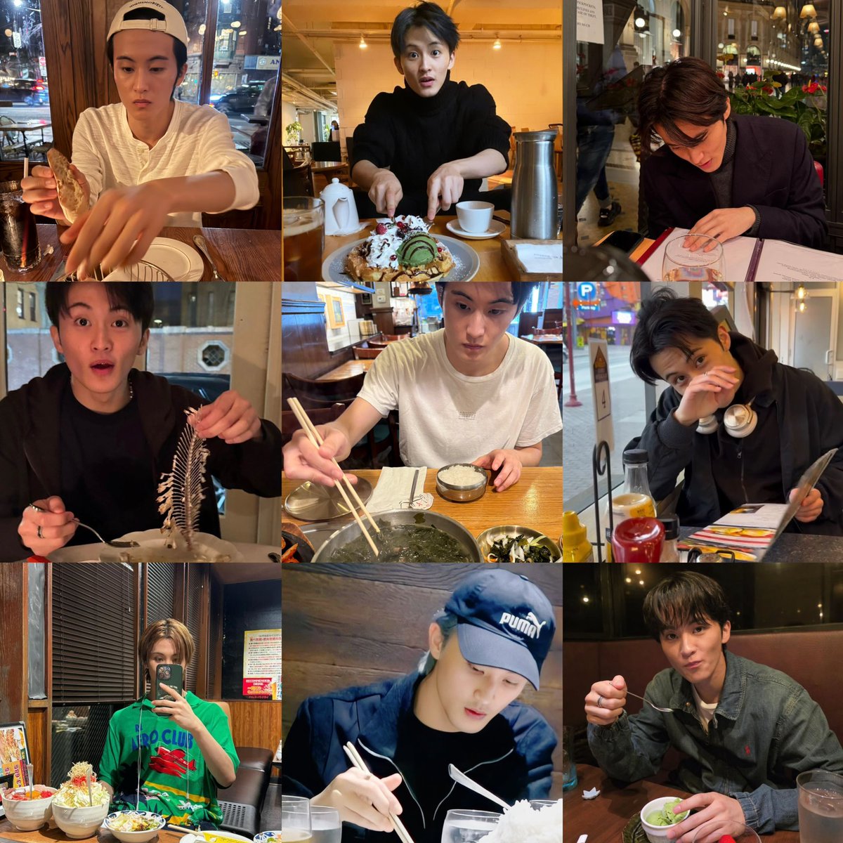 mondaetohaven's tweet photo. มาร์คเหมือนผู้ชายที่พร้อมจะพาเราไปกินของอร่อยๆ ทุกที่ ต่อให้ต้องรอของกินนานๆ ก็ไหว เพราะมองหน้าหล่อๆของเค้าก็หายแล้ว ฮื่อ จั๊นชอบผู้ชายคนนี้จัง อยากพาไปกินข้าว 🥺 https://t.co/VM6o9hVbxu