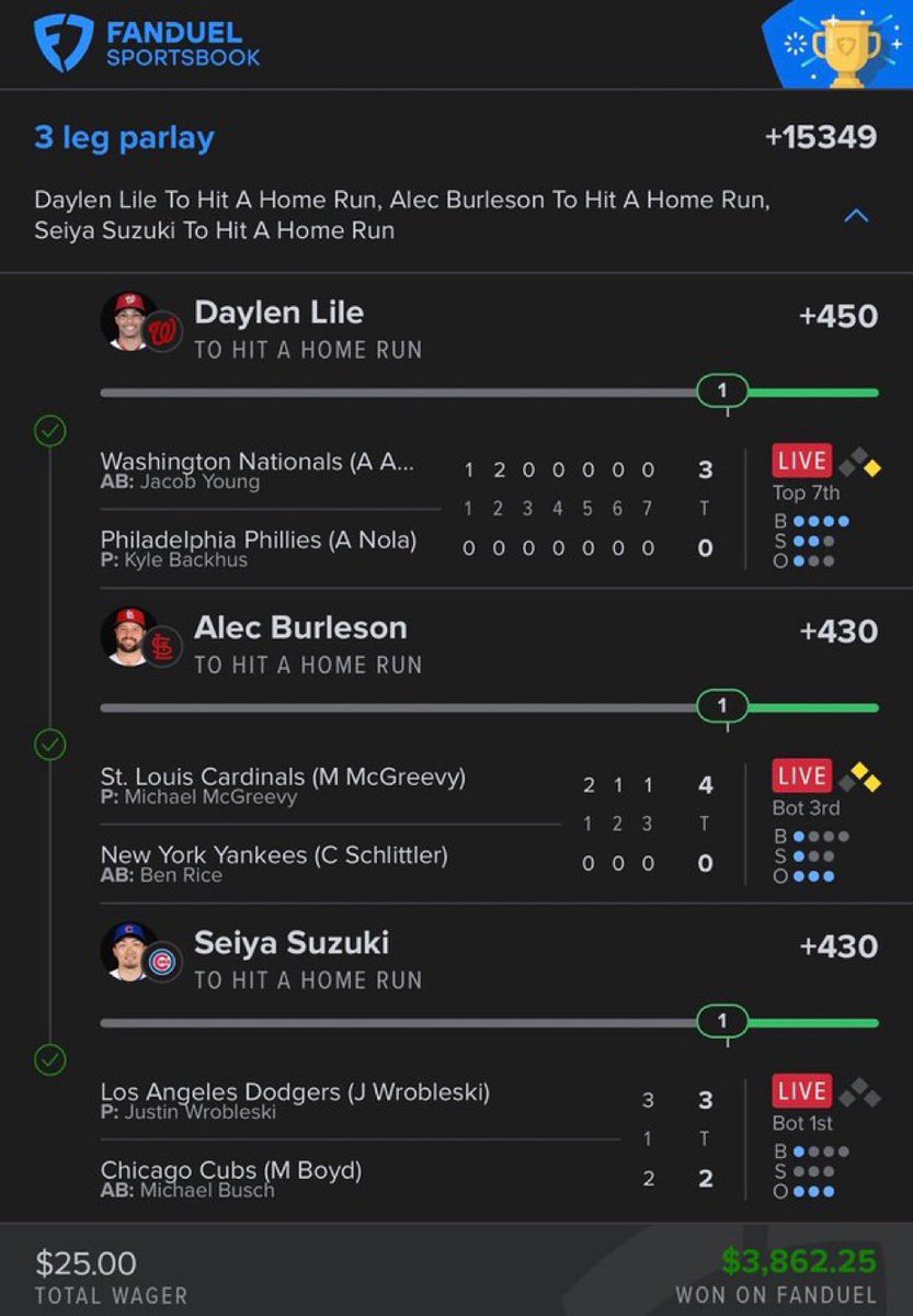 Raw_Meat19's tweet photo. Today was a great day! 

Join the daily free premium leak picks⬆️

https://t.co/ncLFibB98z

#mlbparlay #betting | #nrfi | #GamblingTwitter | #gamblingx | #prizepicks | #Fanduelparlay | #wnbapickstoday | #potd | #WNBAPicks | #MLB | #WNBA #moneylines #CFC   #CHEBHA https://t.co/VCuPd9NF1b