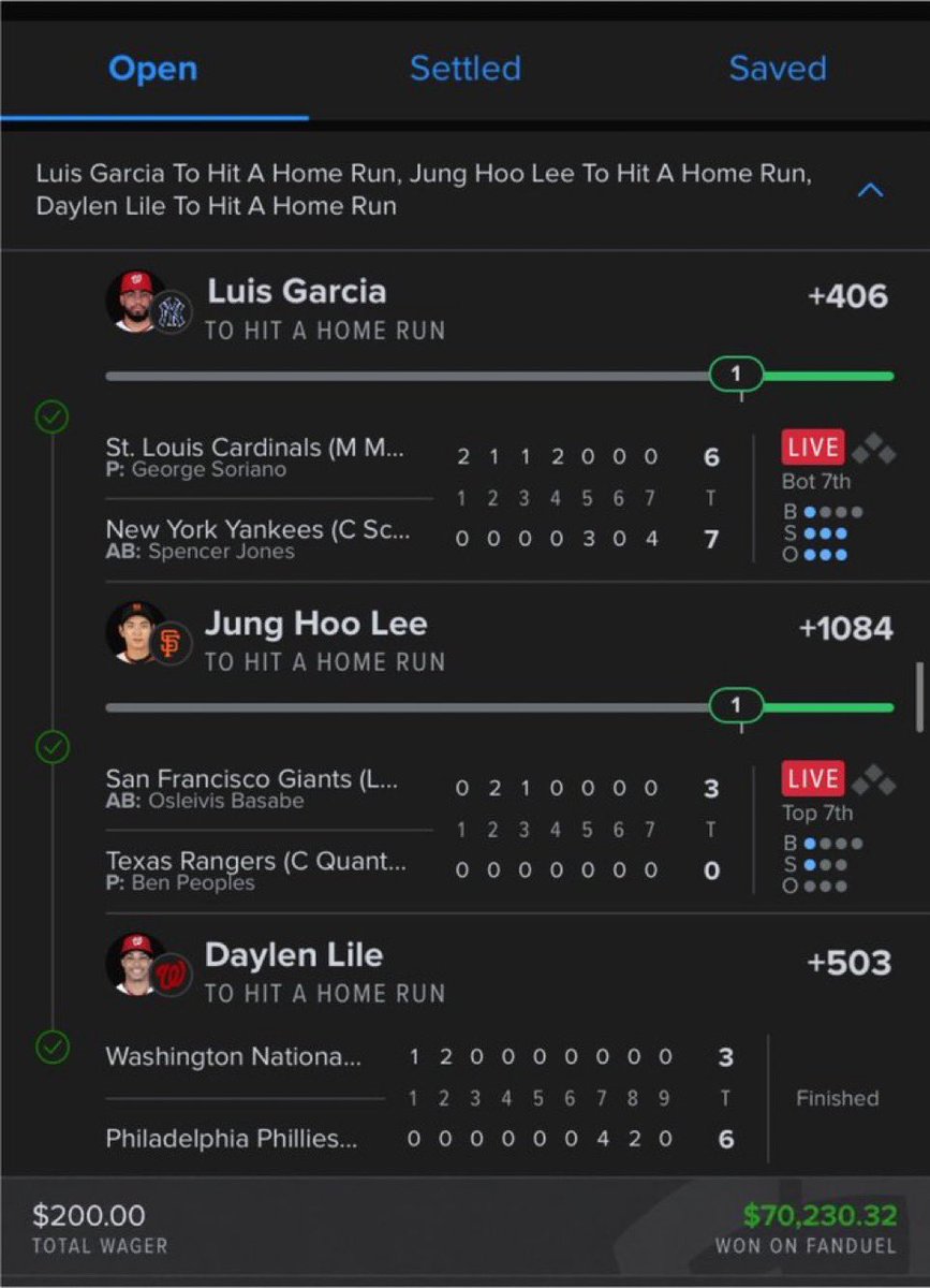 Raw_Meat19's tweet photo. Today was a great day! 

Join the daily free premium leak picks⬆️

https://t.co/ncLFibB98z

#mlbparlay #betting | #nrfi | #GamblingTwitter | #gamblingx | #prizepicks | #Fanduelparlay | #wnbapickstoday | #potd | #WNBAPicks | #MLB | #WNBA #moneylines #CFC   #CHEBHA https://t.co/VCuPd9NF1b