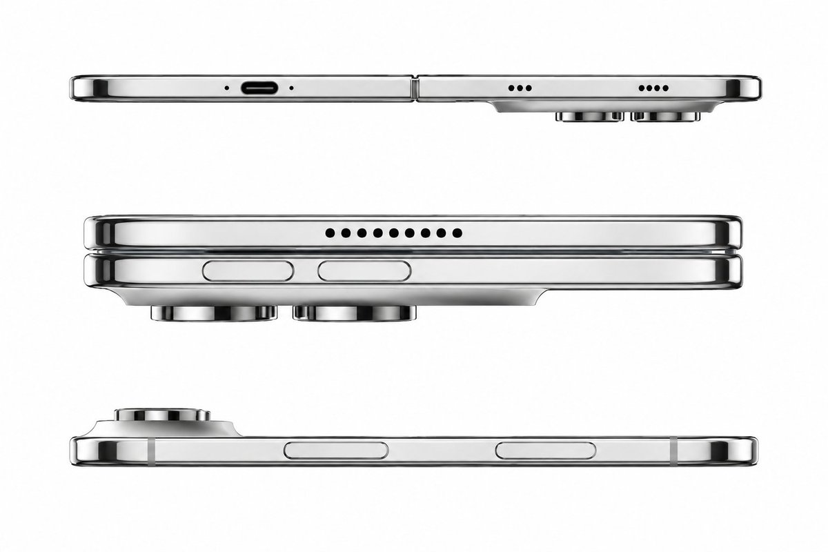 Saurav_DJ47's tweet photo. iPhone Ultra (Apple Fold) Leaks Roundup

Display
• Samsung custom foldable OLED
• 7.8-inch inner display
• 5.5-inch outer display
• 4:3 aspect ratio
• Ultra-thin glass
• Custom touch-integrated panel
• Brighter, thinner & more power efficient

Performance
• Apple A20 (2nm)
• 12GB RAM
• WMCM packaging
• Faster Apple Intelligence
• Better thermal efficiency

Camera
• Dual 48MP Rear Cameras
  - 48MP Main
  - 48MP Ultra Wide
• No Telephoto
• 24MP Under-display inner selfie
• Hole-punch outer selfie

Battery
• 5,400–5,800mAh
• High-density battery cells
• Optimized display driver for better battery life

Software
• iOS 27
• Two apps side-by-side
• iPad-like multitasking
• Sidebar UI optimized for foldable display

Storage
• 256GB
• 512GB
• 1TB

Design
• Book-style foldable design
• 5.5-inch outer display
• 7.8-inch inner display
• ~4.5mm unfolded
• 9–9.5mm folded
• Titanium + Aluminum frame
• Nearly invisible crease
• Liquid Metal hinge
• Easier-to-repair modular design
• Touch ID side button (No Face ID)

Colors
• Silver
• Dark Blue / Indigo

Expected Price
• $2,000–$2,500
• Higher storage variants could reach ~$2,900

Expected Launch
• September 2026 (limited availability possible)

If these leaks and rumors are accurate, Apple's first foldable iPhone could focus less on gimmicks and more on delivering the cleanest foldable experience yet—with a nearly crease-free display, premium hinge, flagship silicon, and iPad-style multitasking.