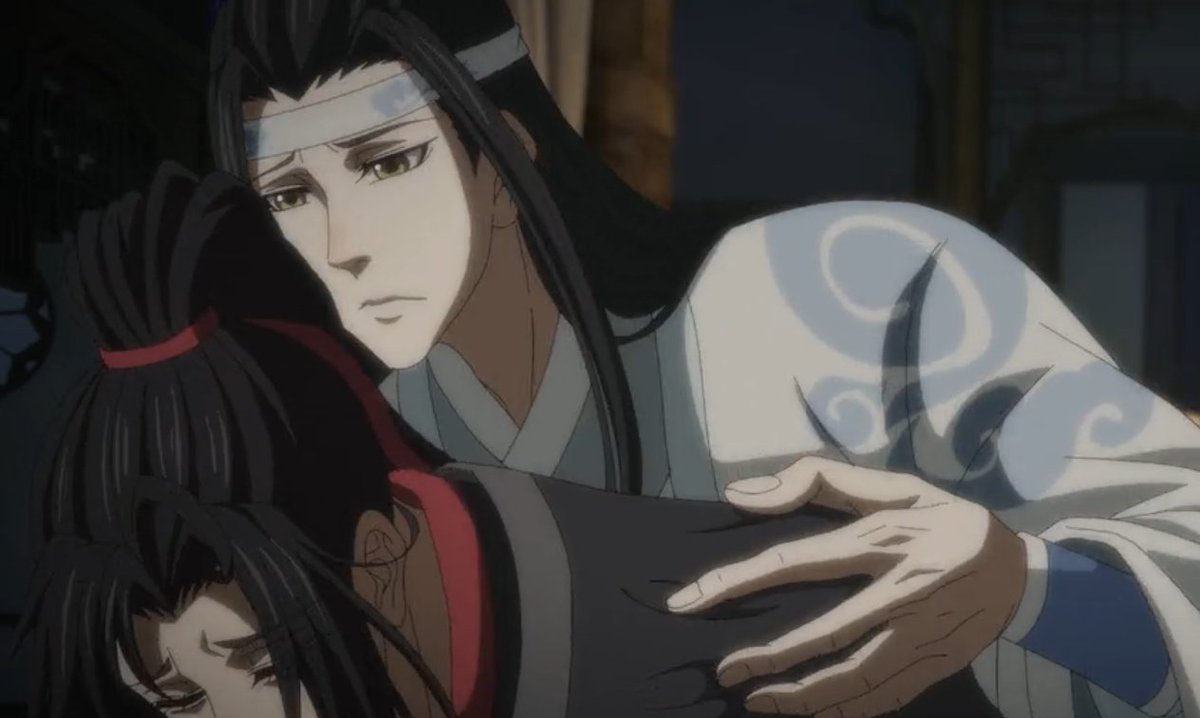 gremlinyibito's tweet photo. there's one person lan wangji could be so worried and sad for and we all know who that is https://t.co/VupFiJJc7N