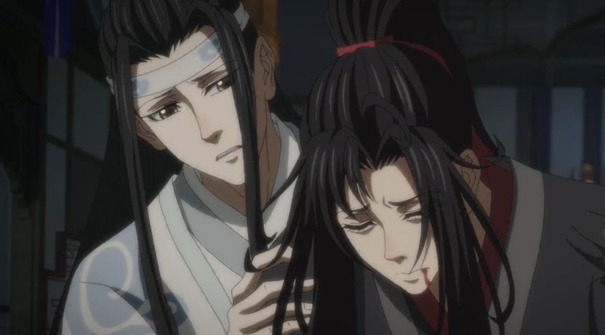 gremlinyibito's tweet photo. there's one person lan wangji could be so worried and sad for and we all know who that is https://t.co/VupFiJJc7N