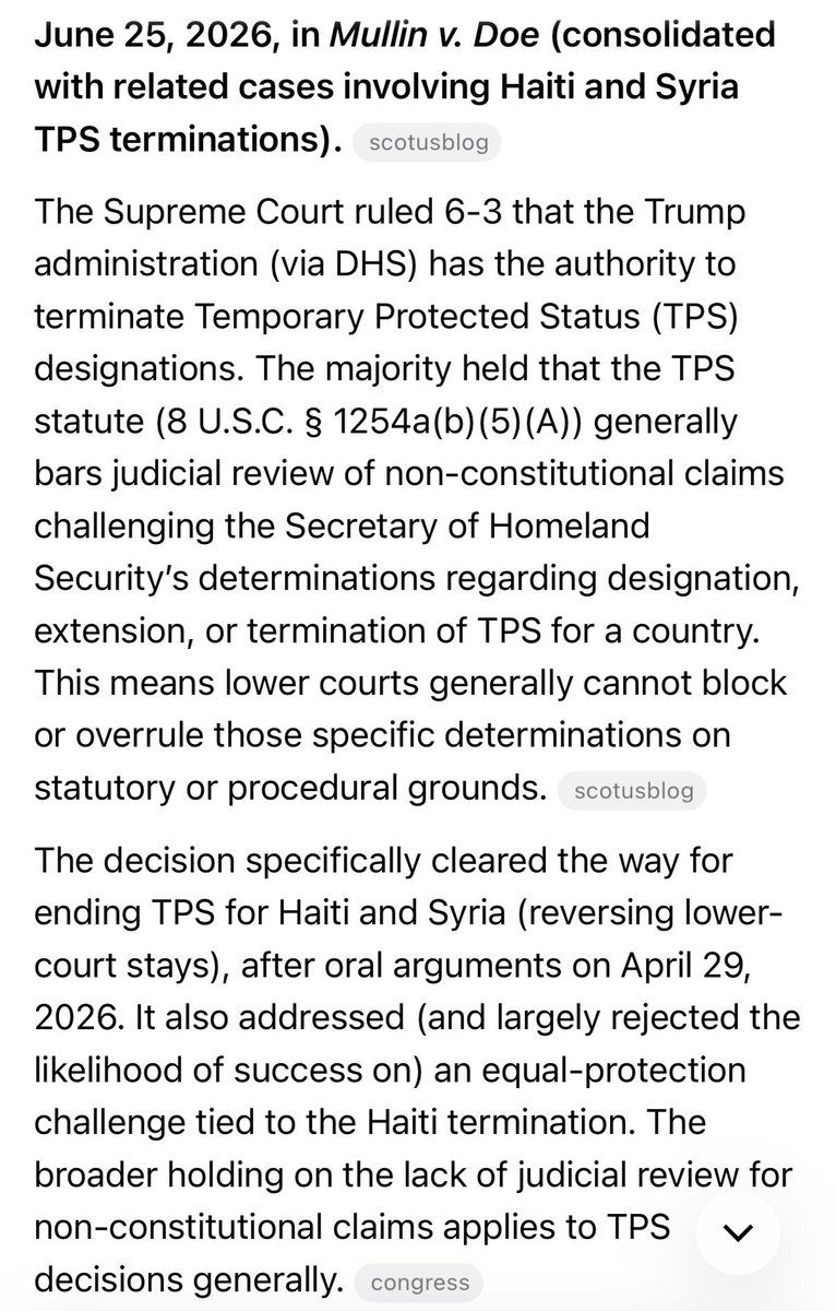 MarineF18ret's tweet photo. About dam time, this should be done to EVERY liberal activist judge that thinks they can overthrow the executive power of the President who was elected by the people, let alone the highest court in American the SCOTUS….

She obviously thinks she’s more important than the SCOTUS, by trying to defy their ruling, Mullin vs Doe on June 26, 2026….

Now, she needs to be removed from the bench at once and not ever allowed to practice law again….