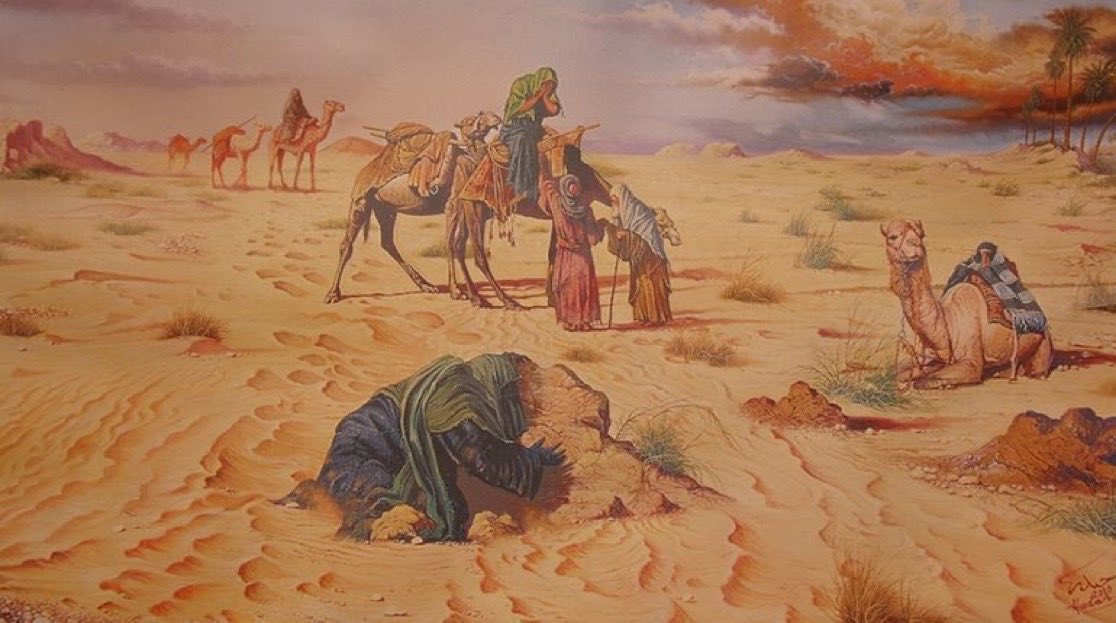 Mahdi_AL_Sayegh's tweet photo. وا لهفتا لبنات الطهر حين رنت
إلى مصارع قتلاهن والحفر

رمين بالنفس من فوق النياق على
تلك القبور بصوت هائل ذعر

فتلك تدعو حسينا وهي لاطمةٌ
منها الخدود ودمع العين كالمطر

#الاربعين 
#الاربعينية https://t.co/xqmXhY2b7s