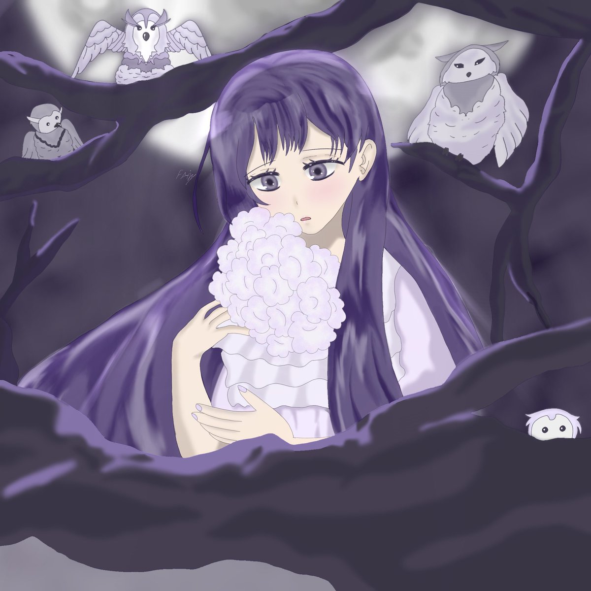 Sunartsoft's tweet photo. @reiishi_ 💜🤍 https://t.co/xb5yyVLvH1