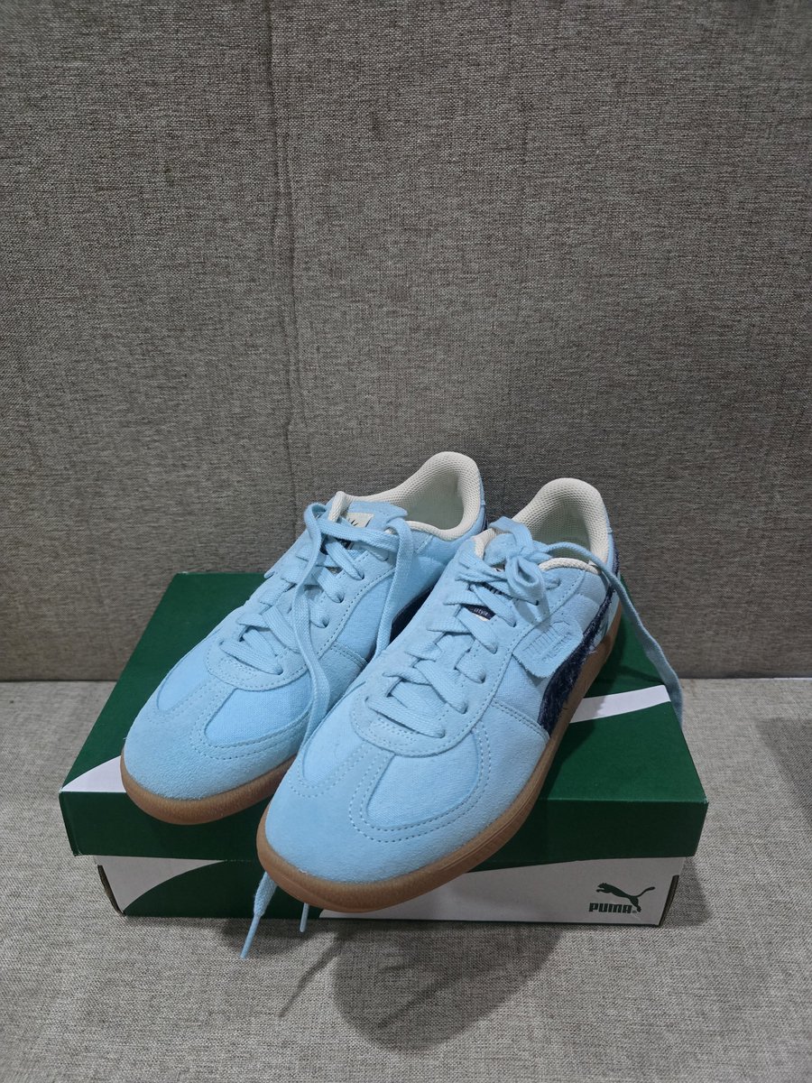 shamanmin's tweet photo. PUMA Palermo Weathered เบอร์ 40 ราคา  1,200 มือ1 ยังไม่ผ่านการใช้งาน #puma #รองเท้าpuma #ส่งต่อรองเท้า #รองเท้า https://t.co/z48i0ORVik