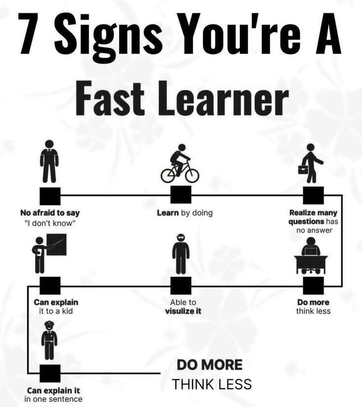 Critical_MindX's tweet photo. 7 Sings You`re a Fast Learner ! https://t.co/fSx6rwrpZm