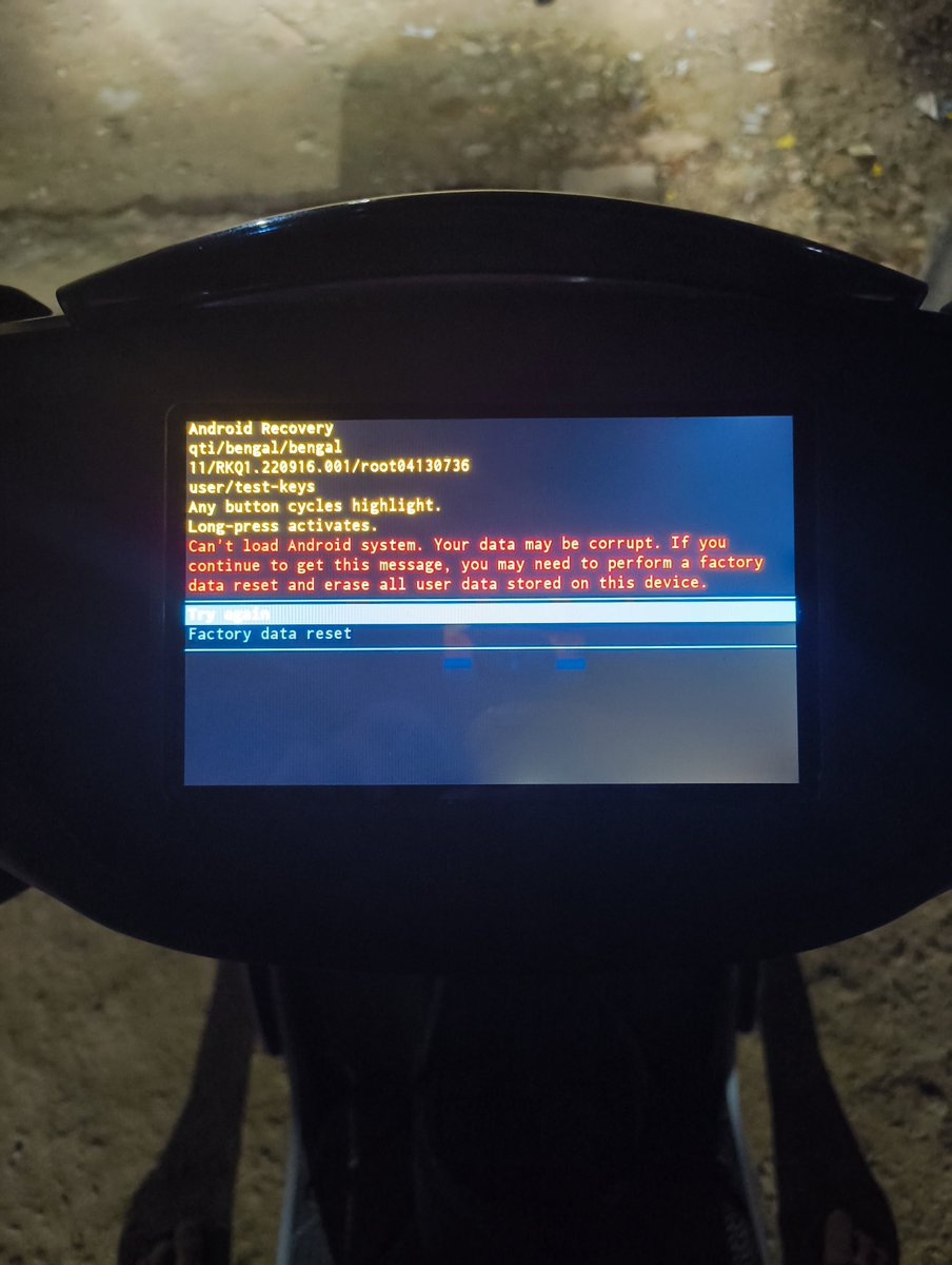 shobhitic's tweet photo. this showed up on my @atherenergy scooter yesterday https://t.co/yYq6vvGt16
