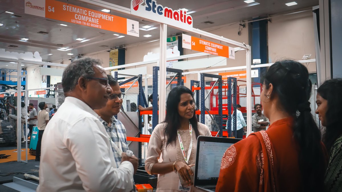 TRS_01072017's tweet photo. 3 incredible days at WAREMAT 2026! Our team had a great time showcasing our PEB structures, connecting with industry visitors, and discussing warehousing and industrial building solutions. Thank you to everyone who stopped by our stall
#ThirumalaRoofings #TRS #WAREMAT2026 https://t.co/evLMzmjPN1