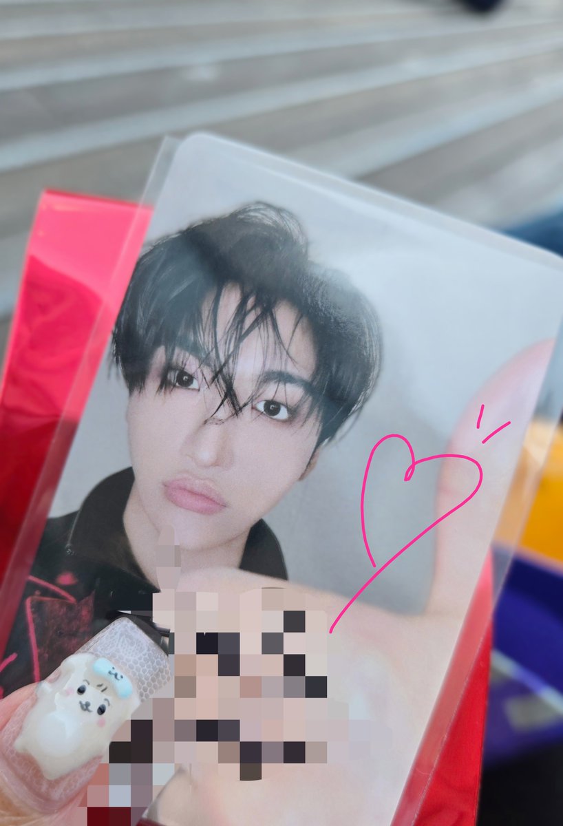 ATEEZ 交換 直筆サイン入り トレカ ATINY'S VOYAGE ファンミ ペンミ K