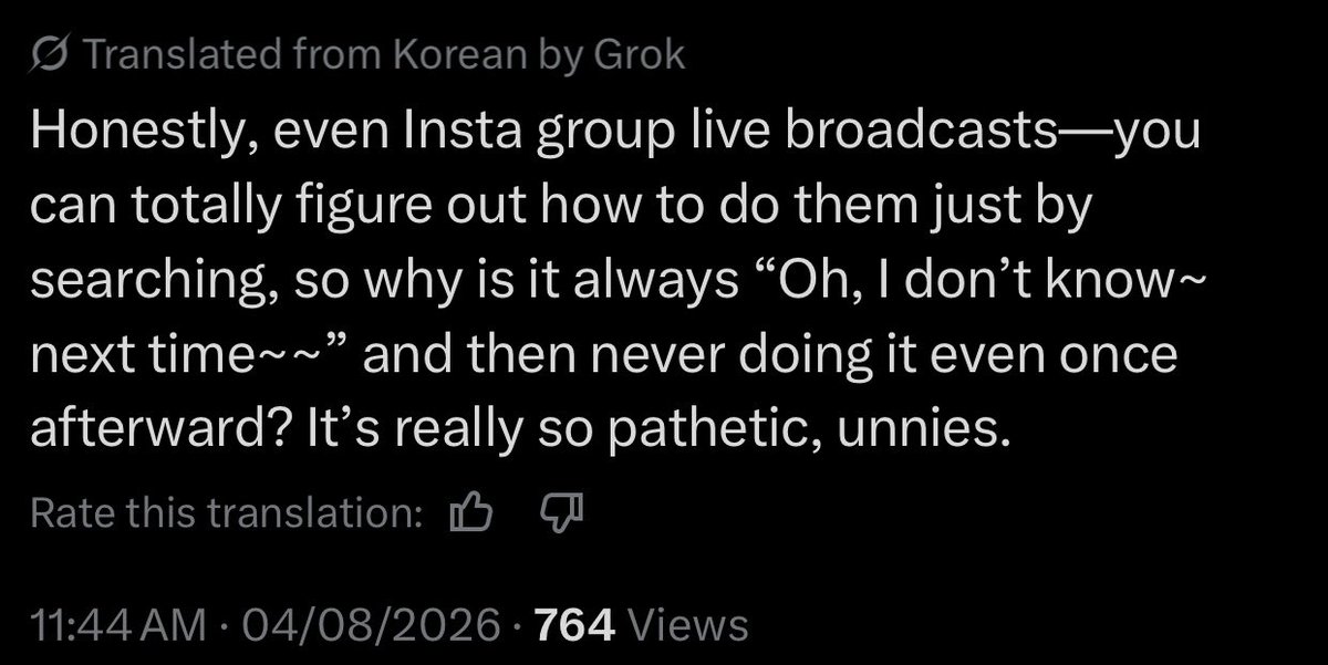 jisoomars's tweet photo. this shade…. oh they’re mad MAD 😭 https://t.co/vfscgoeJ4x