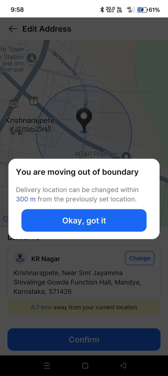 Puneethcm2's tweet photo. @Flipkart What is this new scam I ordered item to my saved address and it ask me for location sharing but it's showing wrong location and saying that like this why is this new kind of flipkart scam https://t.co/BliBNA2vBU