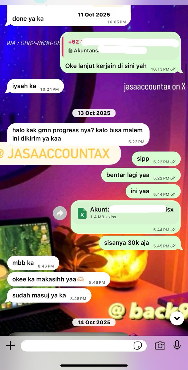 blekmamva's tweet photo. 2.178 joki tugas akuntansi 
pengantar dasar
jurnal umum akuntasi
penyesuaian buku besar
AKDAS AKBI AKMEN
jasa akutansi 
PDA AJP tingkat SMA - kuliah 
trusted pajak 
neraca lajur perpetual
perubahan modal 
lapkeu laba rugi
FIFO inventory persediaan 
penutup pembalik #jokiakuntansi https://t.co/ECgGQWWowW