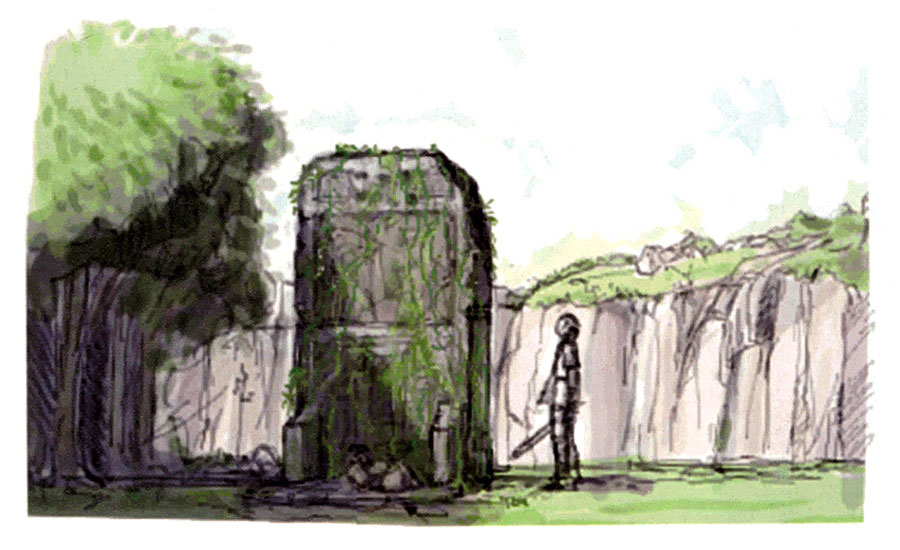 PlayStalgiaX's tweet photo. Shadow of the Colossus concept art https://t.co/t9oP0Jlsiu