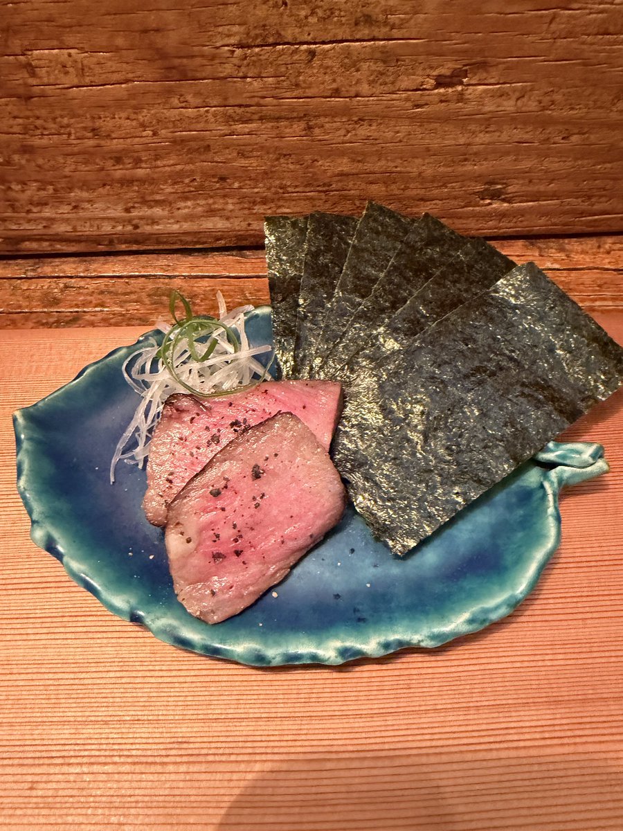 itaita555's tweet photo. Homemade Ramen 麦苗さんでランチ🍜
限定 翡翠なすの冷やしいりこらあ、おつまみ海苔、和牛ちゃーをとても美味しく頂きました😊️ https://t.co/AbleCVv7Jt