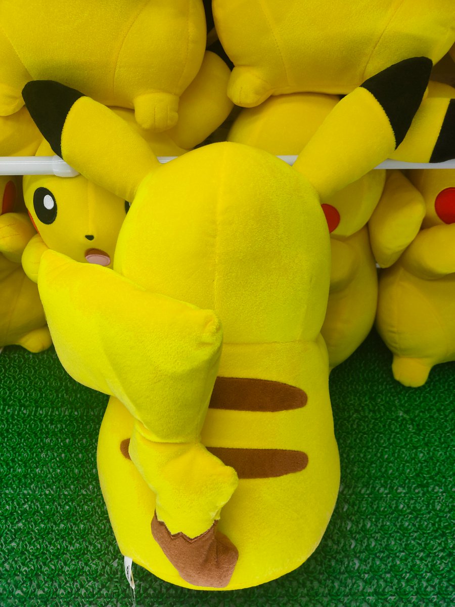 amuseum_mobara's tweet photo. 景品入荷情報！！ 
「#ポケットモンスター めちゃもふぐっとぬいぐるみ～ピカチュウ～びっくりver.」入荷しました♪  
ご来店お待ちしています。   

 #茂原 #クレーンゲーム #ゲームセンター #ゲーセン #ピカチュウ #ぬいぐるみ https://t.co/JchARRgXzm