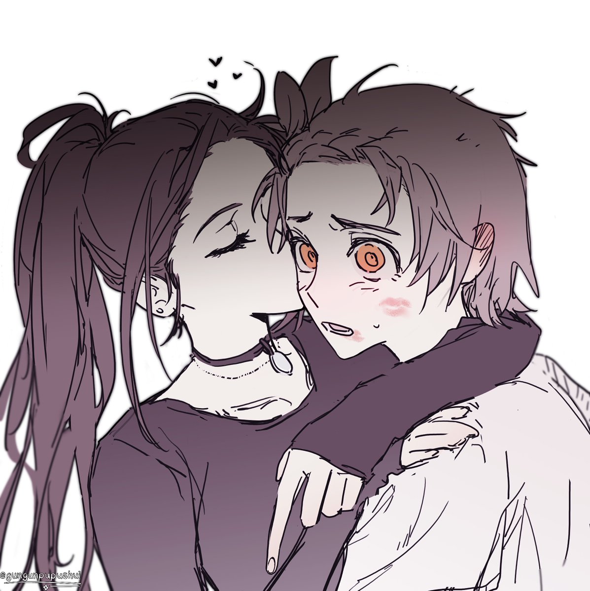 gungunpupushui's tweet photo. 什么叫宿敌亲了我??
#メダリストFA https://t.co/OKoNU8YyuD
