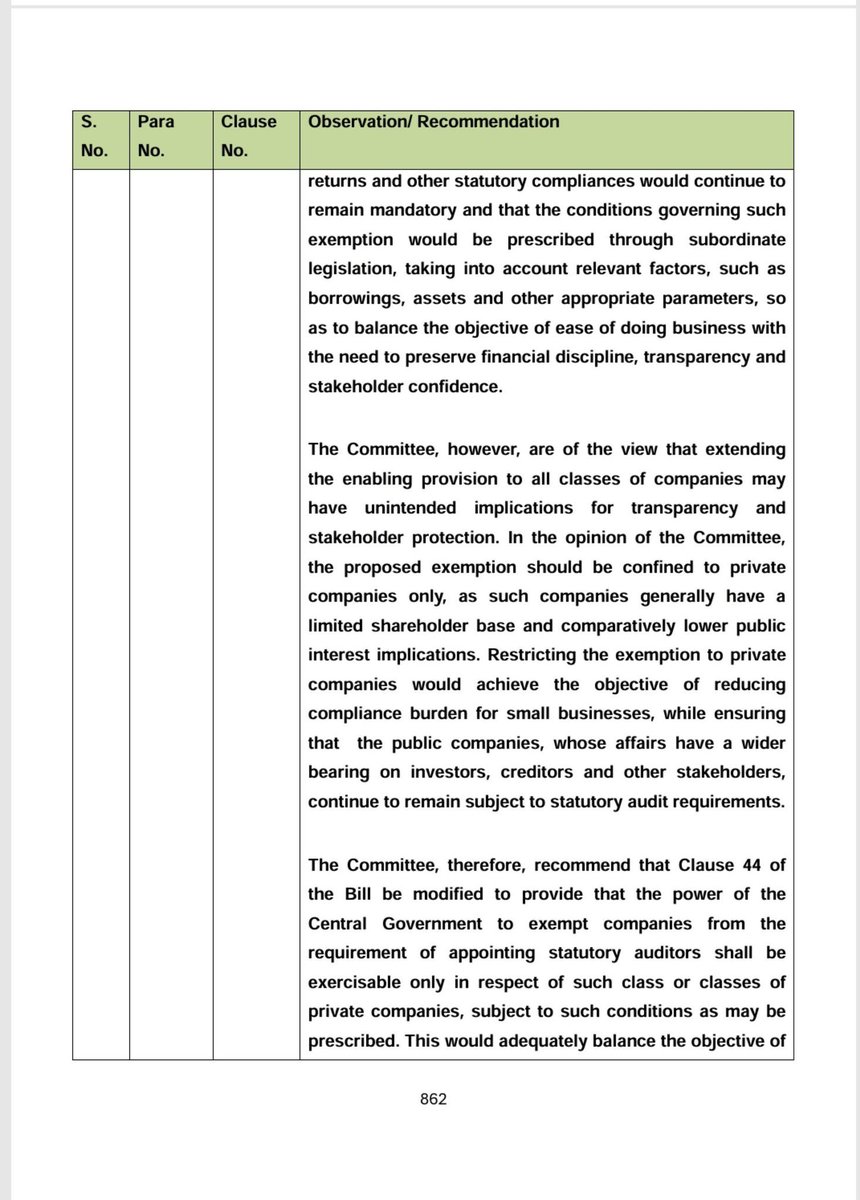caanupam7's tweet photo. If attach these recommendations are implemented, it will deal a crushing blow to medium and small CA firms across Tier-2, Tier-3 cities, and small towns in India, where statutory audit assignments serve as the primary lifeline of practice. Over the past few years, small-town practitioners have systematically lost crucial revenue streams with GST audit eliminated, bank audits drastically reduced, and tax audit thresholds raised shrinking the client pool to critical levels. Exempting private limited companies under the guise of "Ease of Doing Business" threatens to wipe out what little remains, compromising financial discipline and transparency in local businesses while crippling independent firms.

It is deeply concerning that our elected ICAI leadership has yet to take a strong, visible stand before the Parliamentary Joint Committee or the Ministry of Corporate Affairs on a matter of such critical importance to our profession. 
As someone who has consistently spoken up against decisions that adversely affect our members and students even while facing multiple Disciplinary Committee (DC) notices for raising these issues. 
I remain firm in my commitment. Such challenges will not deter me from voicing the genuine concerns of small-town practicing CAs.

Statutory audits are essential to preventing systemic financial discrepancies and maintaining overall stakeholder trust across the business ecosystem. If our Institute does not proactively present the ground realities and contest these recommendations right now, the future of thousands of independent CAs will be severely impacted. I will continue to advocate for the rights and sustainability of our fraternity, regardless of the personal challenges involved. @atulmodani @CAChirag @ruwatiaofficial @akhilpachori @CA_AkshatS @Thisissamarpit