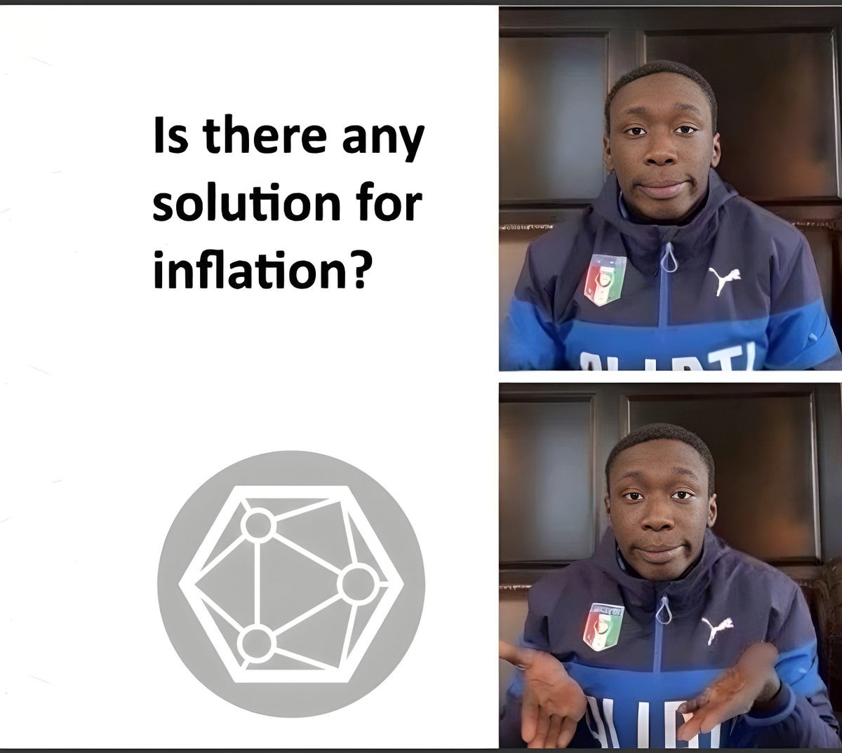 HappyYieldFarms's tweet photo. They said there's no fix for inflation... they just haven't discovered @OfficialXYO proof-of-location tech yet
My entry for the ongoing contest, I hope you appreciate it
#XYOMemeContest #BuildOnXYO https://t.co/mtBfTWHkkO
