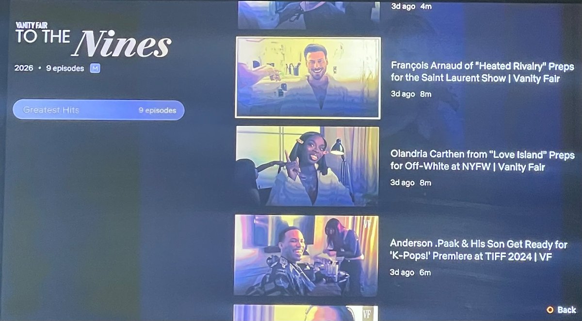 Mikaylashanae's tweet photo. Please forgive the terrible quality of my tv but I saw they put some of Olandria’s interviews on Netflix! Gonna binge them later https://t.co/c7zUueuulu
