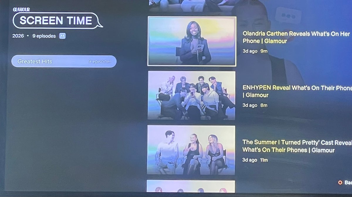 Mikaylashanae's tweet photo. Please forgive the terrible quality of my tv but I saw they put some of Olandria’s interviews on Netflix! Gonna binge them later https://t.co/c7zUueuulu